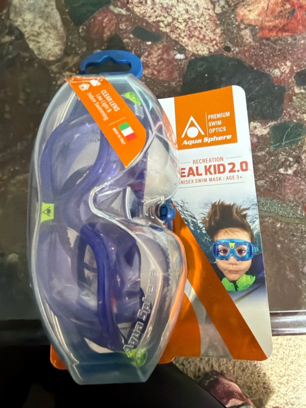 Aqua Sphere Seal Kid 2.0 Kids Swim Mask – Purple
